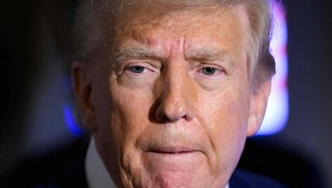 JAV prezidentas Donaldas Trumpas / MANDEL NGAN / AFP