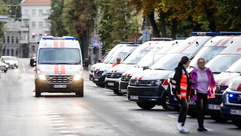 Teodoras Biliūnas/BNS nuotr. Greitosios medicinos pagalba