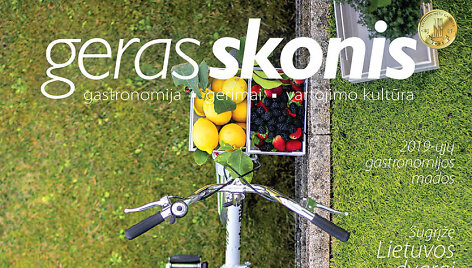 Žurnalo &bdquo;Geras skonis&ldquo; 2019 m. pavasario numerio vir&scaron;elis