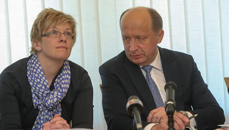 Ingrida &Scaron;imonytė ir Andrius Kubilius