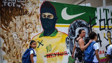 Grafičiai Brazilijos miestuose
