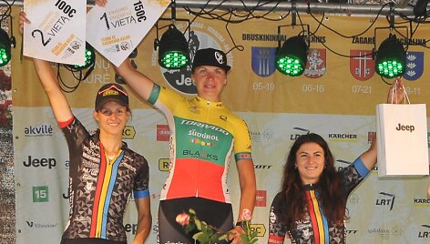 MTB dviračių etape Žagarėje &ndash; į Lietuvą grįžusios K. Sosnos pergalė