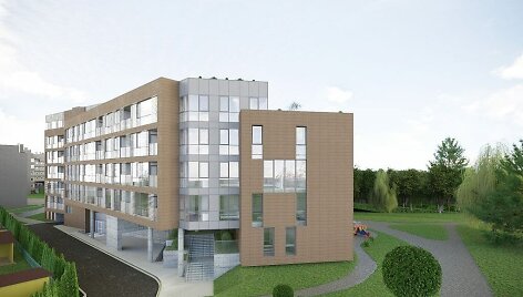 Daugiabučio vizualizacijos