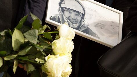 Atsisveikinimas su alpinistu Ernestu Mark&scaron;aičiu