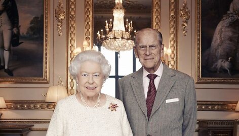 Karalienė Elizabeth II ir princas Philipas