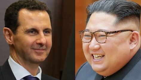 Basharas al Assadas ir Kim Jong Unas