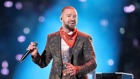 Justino Timberlake'o &scaron;ou per &bdquo;Super Bowl&ldquo;