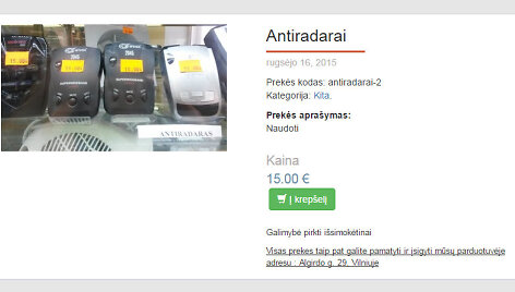 Antiradarai