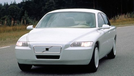 1992-ųjų Volvo ECC konceptas. Jis turėjo tą pačią jėgainę kaip ir vėliau sukurti ECB ir ECT. (Gamintojo nuotrauka)