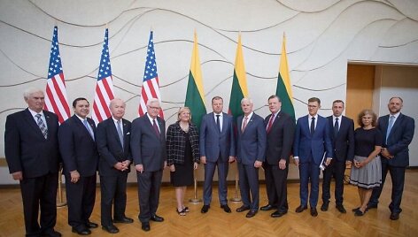 Saulius Skvernelis susitiko su JAV kongresmenais