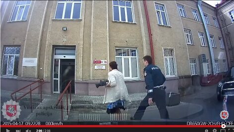 Užfiksuota dramati&scaron;ka akimirka