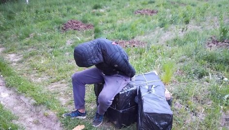 Sulaikytas kontrabandininkas