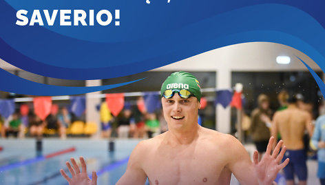 Severio Vitas Multinas gavo teisę atstovauti Lietuvai tarptautinėse plaukimo varžybose.