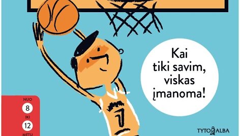 Knyga &bdquo;Lukas &Scaron;iaudelis deda i&scaron; vir&scaron;aus&ldquo;