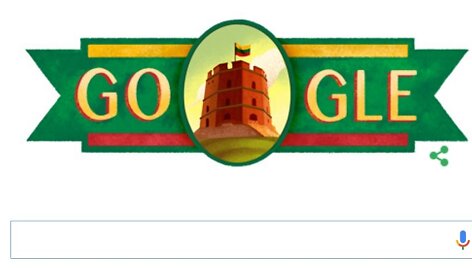 &bdquo;Google&ldquo; sveikina Lietuva Vasario16-osios proga