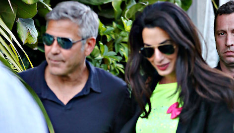 George'as Clooney ir Amal Alamuddin