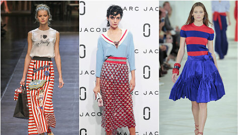 &bdquo;Dolce & Gabbana&ldquo;, &bdquo;Marc Jacobs&ldquo;, &bdquo;Ralph Laurent&ldquo; kolekcijų modeliai