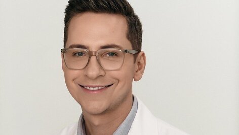 Santaros klinikų Dermatovenerologijos centro vadovas, dermatovenerologas dr. Tadas Raudonis