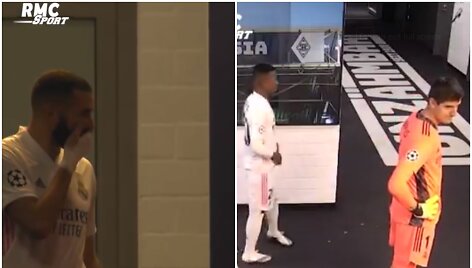 K.Benzema ragino komandos draugą nežaisti su V.Junioru