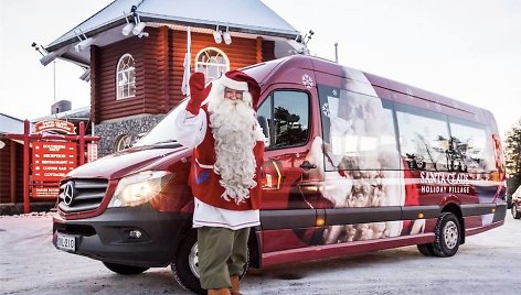 Autobusiukas Kalėdų Seneliui