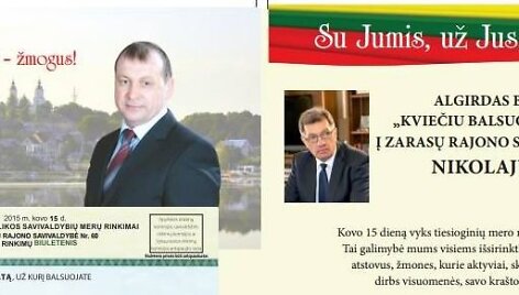 Premjeras agituoja už socialdemokratą N.Gusevą