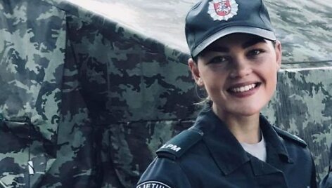 Tauragės policijos pareigūnė Gineta Černiauskė
