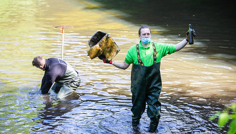 „River Cleanup“ upės švarinimas