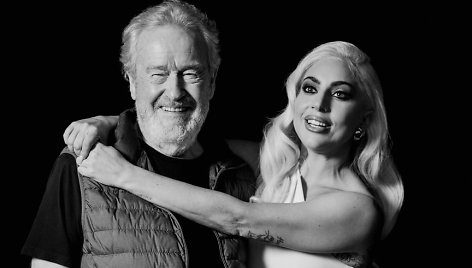 Ridley Scottas and Lady Gaga