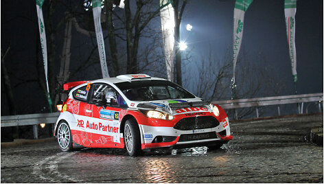 Dominykas Butvilas startuoja &bdquo;Rajd Barborka&ldquo; su &bdquo;Ford Fiesta R5&ldquo;