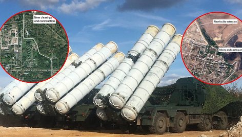 Raketų sistema S-300 ir statybos darbai raketų gamybos vietose