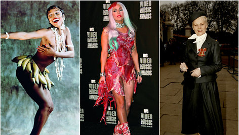 Josephine Baker, Lady Gaga, Vivienne Westwood