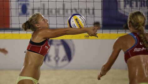 Ieva Dumbauskaitė ir Monika Povilaitytė &ndash; pasaulio jaunimo vicečempionės