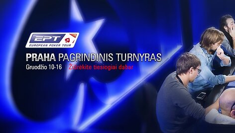 EPT Prahos festivalis / PokerStars.eu nuotr.