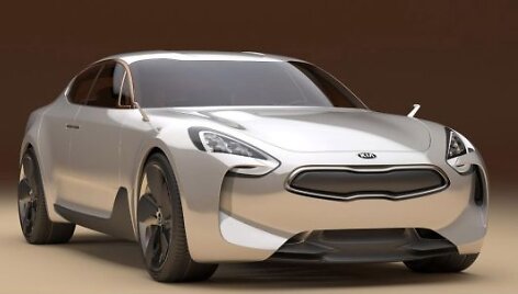 &bdquo;KIA GT Concept&ldquo; &ndash; 400 AG į galinius ratus