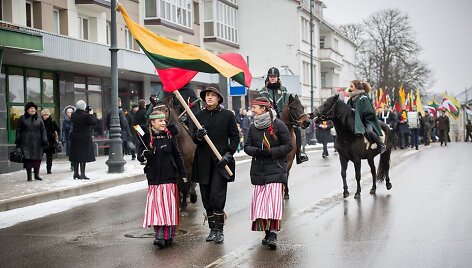 Tel&scaron;iuose i&scaron;kilmingai paminėtas Atkurtos Lietuvos &scaron;imtmetis