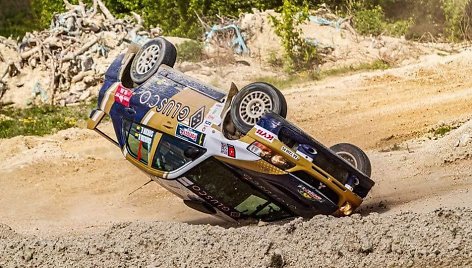 Lietuviai dalyvavo „Rally Fortecya“ Ukrainoje