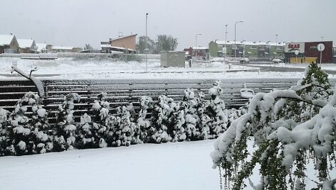 Sniegas gegužės mėnesį