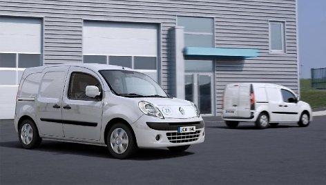 „Renault Kangoo Express Z.E“ puikiai tiks karštoms bandelėms išvežioti