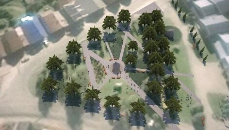 Trikampė aik&scaron;tė Alytaus rajone