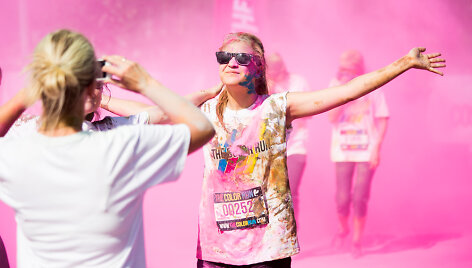 Vilniuje pirmąkart įvyko &bdquo;The Color Run&ldquo; spalvų festivalis 