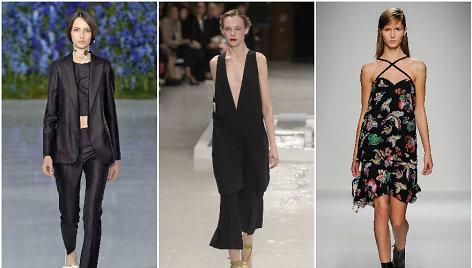 „Dior“, „Chalayan“, „Andrew Gn“ kolekcijų modeliai