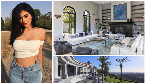 Vila, kurią nuomojasi Kylie Jenner