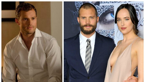 Jamie Dornanas ir Dakota Johnson