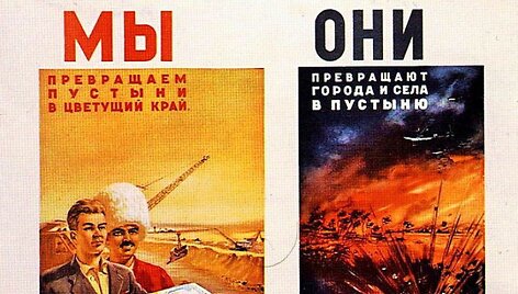 Sovietinis propagandinis plakatas