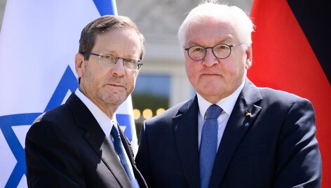 Izraelio ir Vokietijos prezidentai / Bernd von Jutrczenka / dpa/picture-alliance