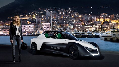Robbie Margot ir &bdquo;Nissan BladeGlider&ldquo;