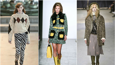 ISABEL MARANT, JEREMY SCOTT, VERONIQUE BRANQUINHO kolekcijų modeliai