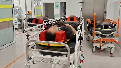 Į Marijampolės ligoninę atvežti migrantai