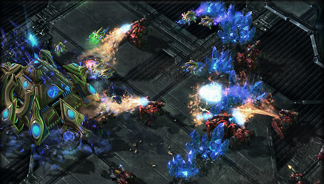 Žaidimo &bdquo;StarCraft II: Heart of the Swarm&ldquo; kadras