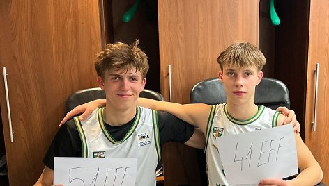 Jokūbas Rudaitis ir Dominykas Grunkis